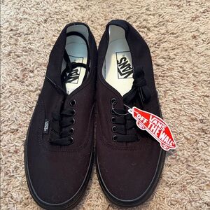 Vans women’s Black Canvas Shoes